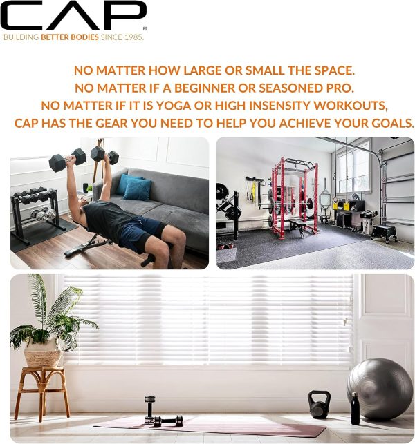 CAP Barbell Rubber Olympic Bumper Plate | Multiple Options/C...