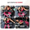 Hip Thrust Belt For Dumbbells Heavy, Kettlebells, Plates, Hi...
