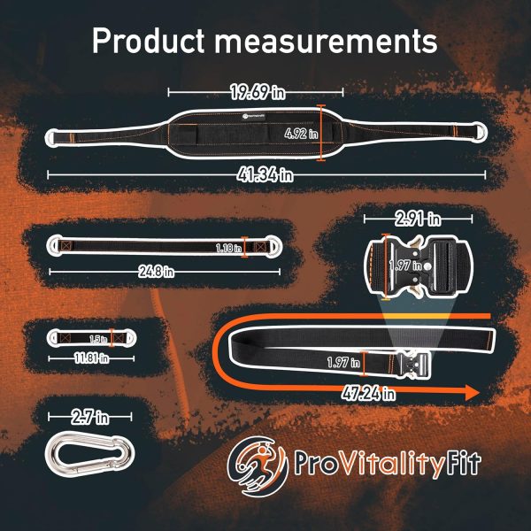 Hip Thrust Belt for Women & Men – Heavy Duty Glute Workout E...