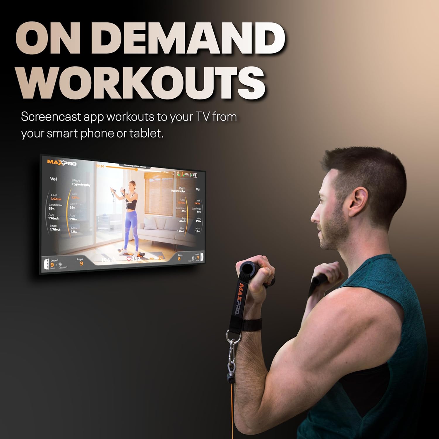 MAXPRO Fitness: Cable Home Gym | As Seen on Shark Tank | Ver...