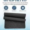10 Pack Yoga Mats Bulk, 68'' x 24'' x 4mm Thick Yoga Mats fo...