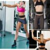 Waist Belt Neoprene Padded Gym Pulley Strap with Rings for C...