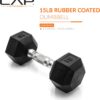 71hx4GtwasL._AC_SL1500_.jpg CAP Barbell Coated Hex Dumbbell Weight | Multiple Options