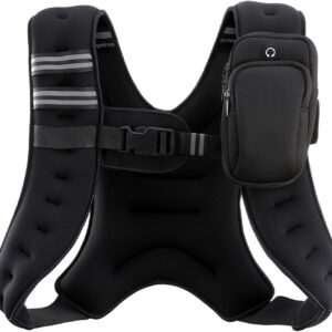 ZELUS Weighted Vest, 6lb/8lb/12lb/16lb/20lb/25lb/30lb Weight... ZELUS Weighted Vest, 6lb/8lb/12lb/16lb/20lb/25lb/30lb Weight...
