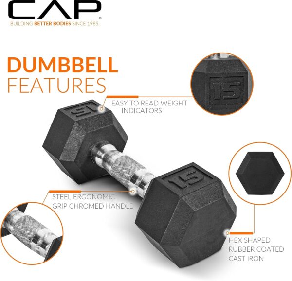 8186MhsfFGL._AC_SL1500_.jpg CAP Barbell 150 lb Dumbbell Set with 2-Tier Rack | Multiple ...