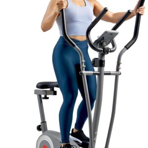 Sunny Health & Fitness Smart 2-in-1 Cross Trainer Elliptical... 2-in-1 Cross Trainer & Elliptical for Full Body Workout at Home
